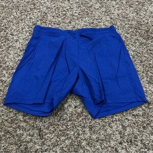 TUFF ATHLETICS Shorts Womens Blue Lightweight Quick Dry Active Size L
